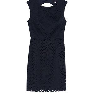 Trina Turk Carousal Laser Cut Dress Perforated NWT Sz2